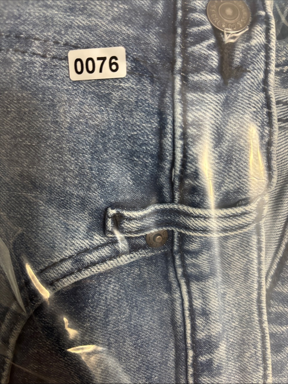 Levis 502 Premium Jeans Mens size blue Wash Stretch Denim size 38x32 - Picture 9 of 9